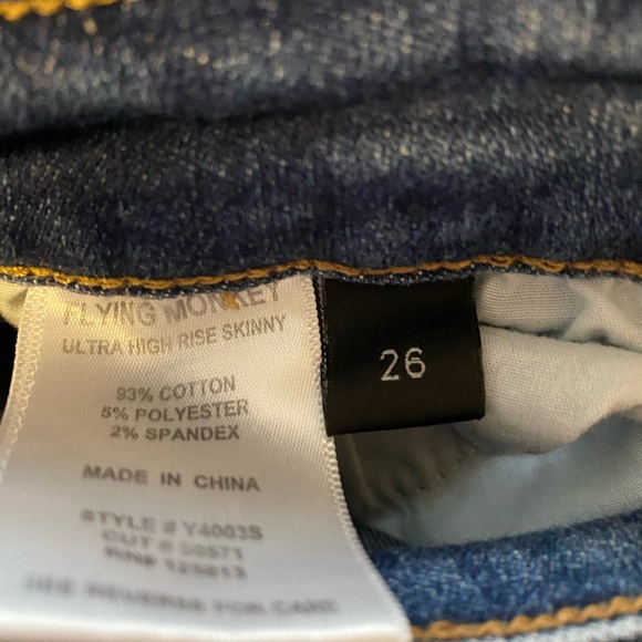 Flying Monkey Dark Jean - Picture 2 of 3